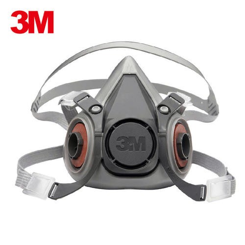 3M6200防毒面具防甲醛防有機氣體防化工噴漆防毒防塵半面罩